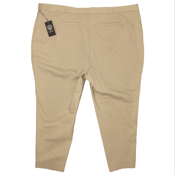 Vince Camuto Plus Size Pants Khaki Haze - Picture 3 of 9